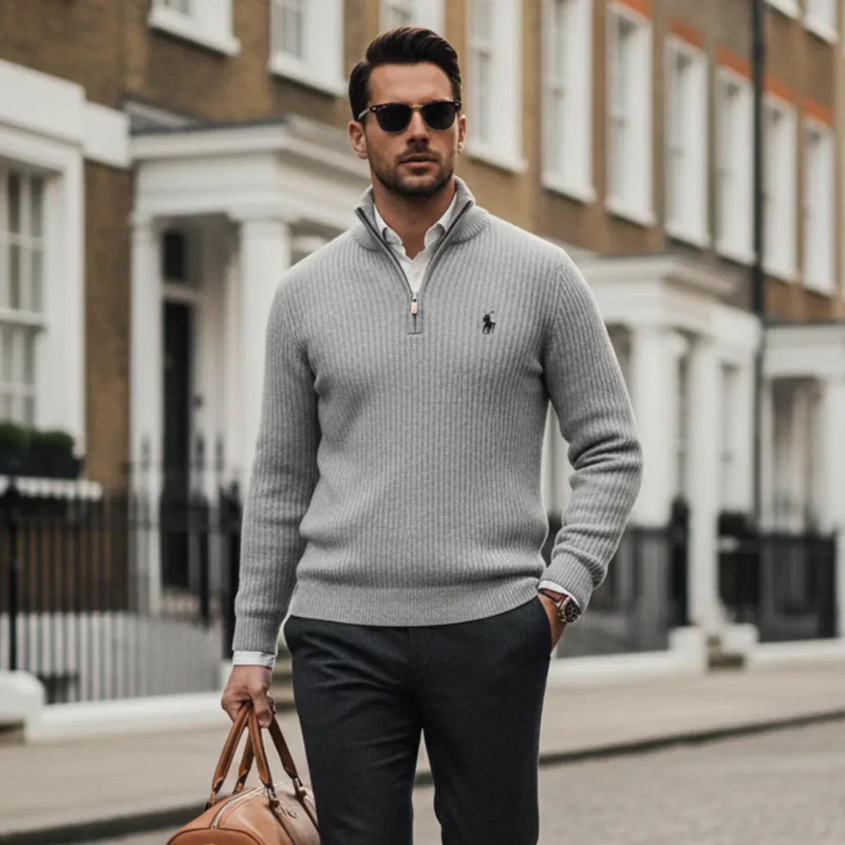 Le Pack Prestige (Sweat + Montre Minimaliste + Lunettes de Soleil Classiques)